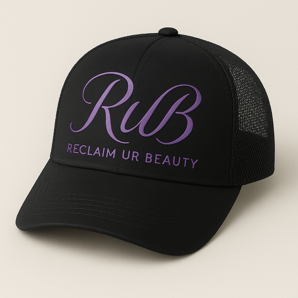 Black and Purple Women's Cap
